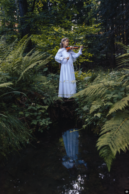 Prywatny koncert nad jeziorem – magia jednej sesji